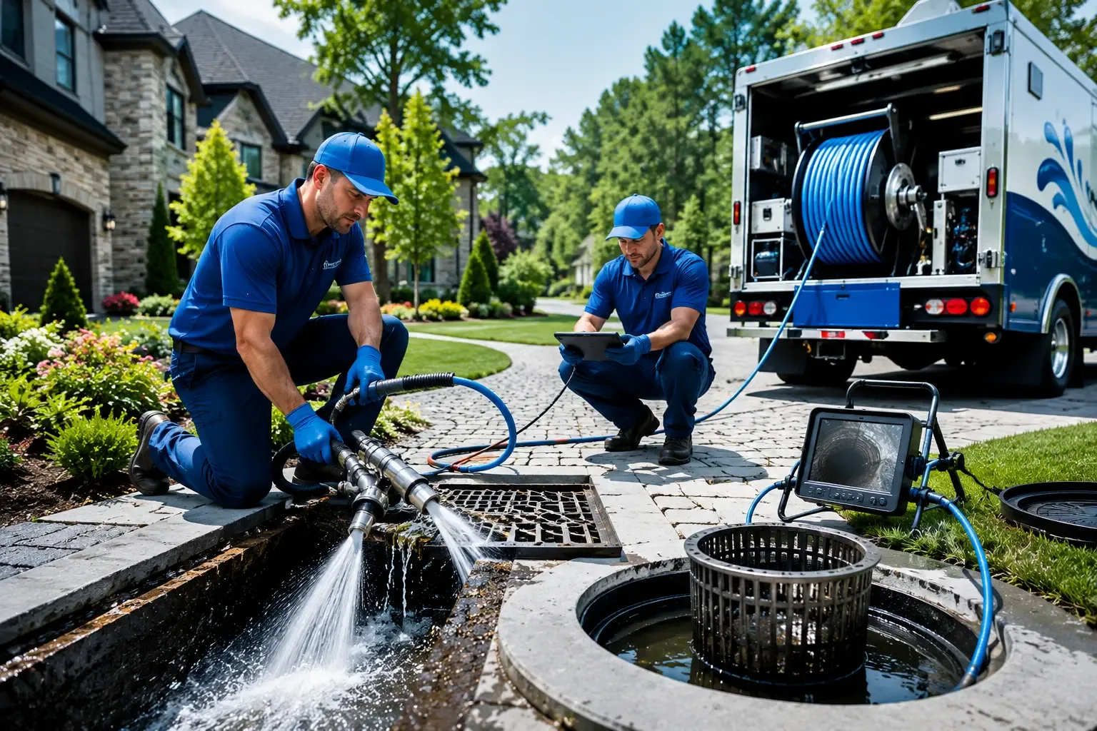 Local outdoor drain cleaning professionals in Keller, VA