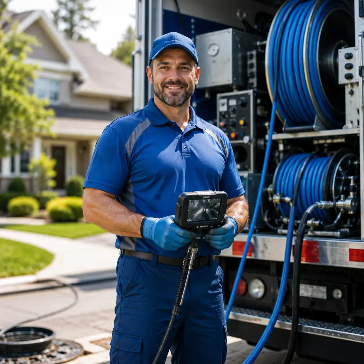 Local outdoor drain cleaning specialists in Keller, VA
